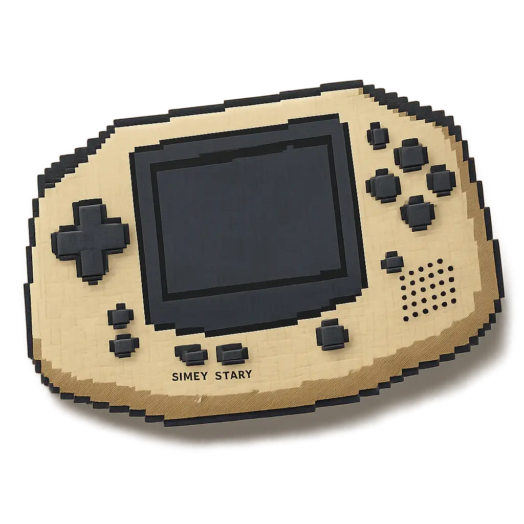 Console rétro custom pixel